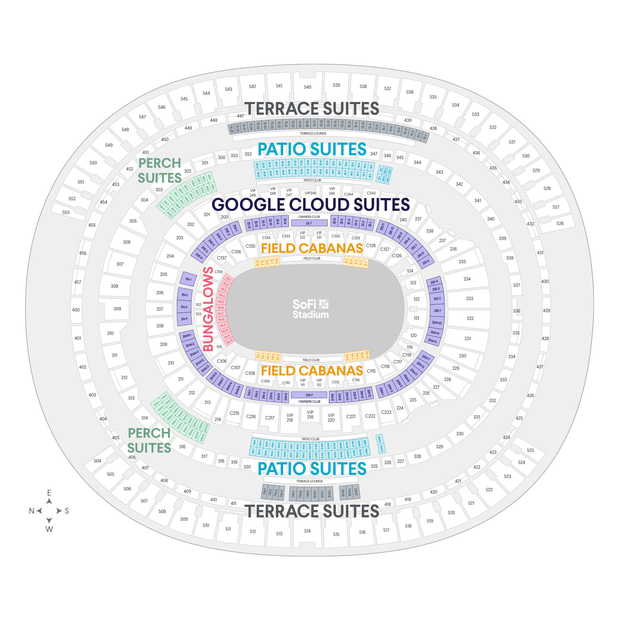 Comprehensive Guide To Sofi Stadium Seating For Concert