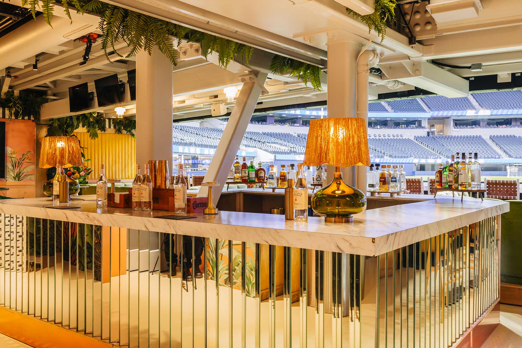 Bar inside of Bootsy Bellows Suite