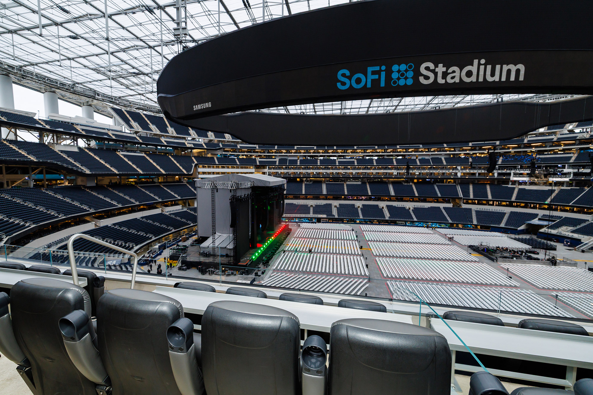 Representative view from Patio Suite Level