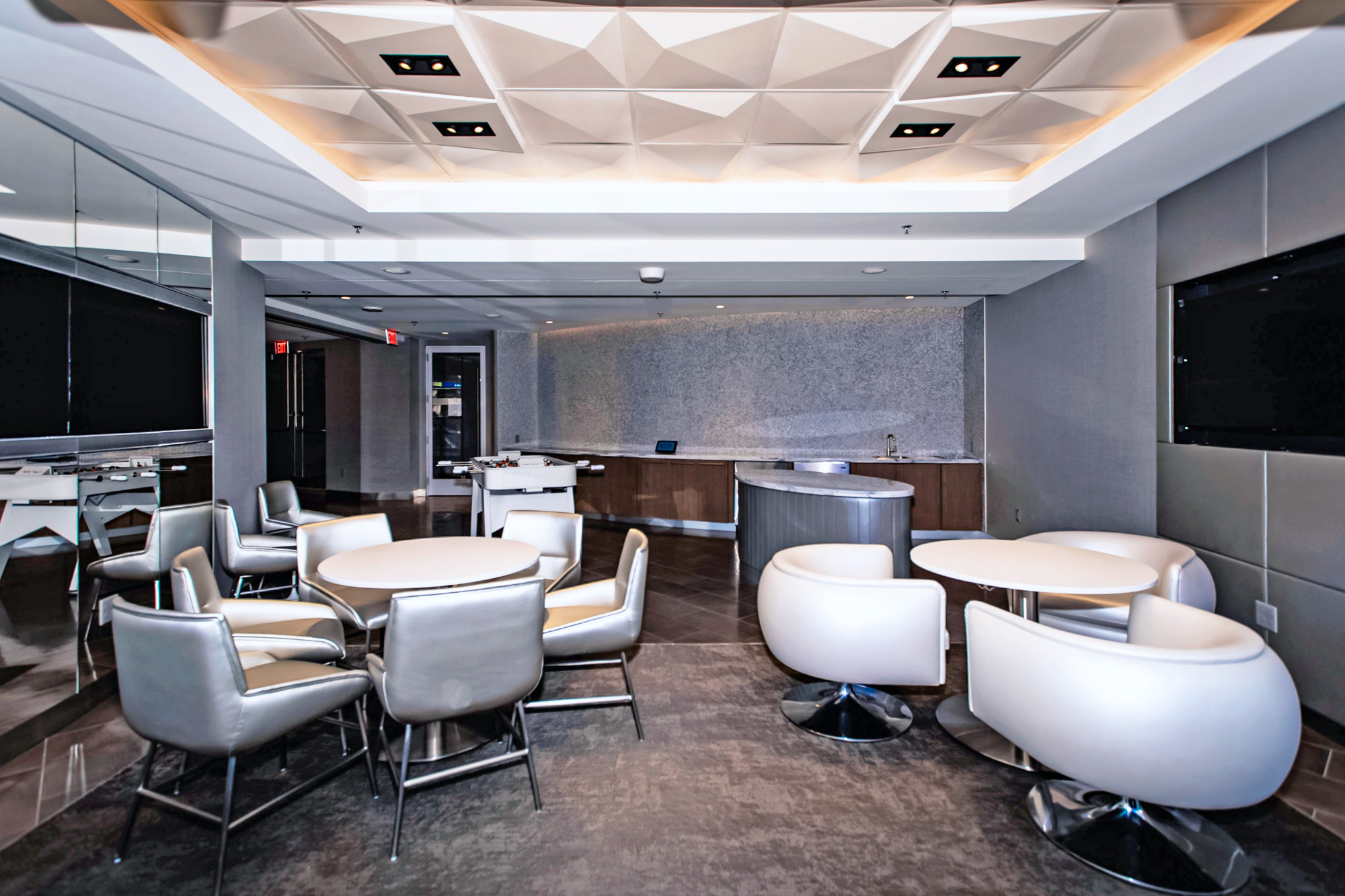 stage lounge area